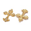Alloy Rhinestone Cross Big Pendants LS-ALRI-1475-G-NR-2
