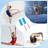 4Pcs Polycotton Dance Ribbons with Wand AJEW-CN0004-18-5