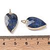 Dyed Natural Lapis Lazuli Pendants G-G012-13G-08-3