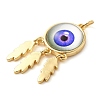 Real 18K Gold Plated Brass Pendants KK-A198-02G-04-2