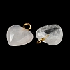 Natural Quartz Crystal Pendants G-E603-01G-10-2