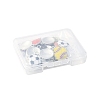 28Pcs 7 Styles Alloy Enamel Connector Charms ENAM-FS0002-69-6