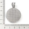 304 Stainless Steel Pendants STAS-R225-06AS-3