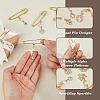 8Pcs Iron Kilt Pins JEWB-FH00010-3