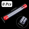 Transparent PVC Plastic Bead Storage Tubes LS-AJEW-WH0348-767A-2