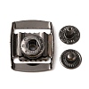 201 Stainless Steel Snap Button STAS-WH0027-25B-1