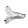 Non-Tarnish 304 Stainless Steel Pendant Cabochon Settings STAS-I202-13P-2