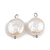 Natural Freshwater Pearl Keshi Pearl Pendants STAS-D378-08B-S-1