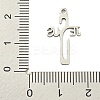Non-Tarnish 201 Stainless Steel Pendants STAS-M015-07P-3