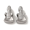 Non-Tarnish 304 Stainless Steel European Beads STAS-K285-18P-1