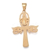 304 Stainless Steel Big Pendants STAS-K214-21G-2