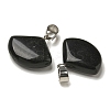 Natural & Synthetic Mixed Gemstone Pendants G-Z067-05P-01-4