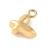 304 Stainless Steel Charms STAS-Q351-04G-2
