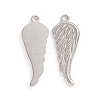 Tarnish Resistant 304 Stainless Steel Pendants STAS-D174-29P-2