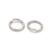 Tarnish Resistant 304 Stainless Steel Open Jump Rings STAS-E067-08-10mm-3