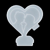 Heart Candle Holder DIY Silhouette Silicone Molds SIL-F007-12D-4
