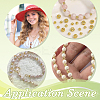 90pcs 3 Styles Brass Beads KK-GA0002-19B-5