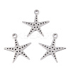 Non-Tarnish 201 Stainless Steel Pendants STAS-T052-50P-3