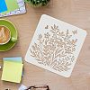 Plastic Reusable Drawing Painting Stencils Templates DIY-WH0172-465-3