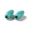 Spray Painted Alloy Beads PALLOY-K001-07-3