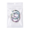 3 Pairs 3 Size 304 Stainless Steel Huggie Hoop Earrings EJEW-FS0001-03-5