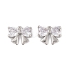 Brass Micro Pave Clear Cubic Zirconia Charms LS-KK-L212-11P-1