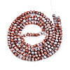 Baking Paint Glass Beads Strands DGLA-N003-4mm-A03-2