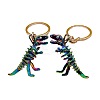 Halloween Alloy Skull Dinosaur Pendant Keychain LS-WG34107-01-2