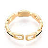 Brass & Enamel Cup Peg Ring Settings KK-N274-16G-3