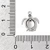 Marine Organism Theme 304 Stainless Steel Charms STAS-Z179-40P-01A-3