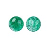 5 Colors Spray Painted & Baking Paint Crackle Glass Beads CCG-X0010-08-8mm-3