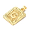 Rack Plating Brass Pendants KK-B092-42G-G-2