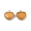 Natural White Jade Pendants G-N326-145A-1
