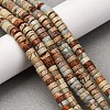 Natural Shoushan Stone Beads Strands G-L624-I10-3x6mm-1