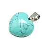Natural & Synthetic Mixed Stone Pendants G-S293-03-B-4