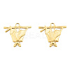 Ion Plating(IP) 201 Stainless Steel Pendants LS-STAS-N098-266LG-3