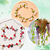 300Pcs 10 Styles Transparent Acrylic Pendants OACR-SC0002-48-6