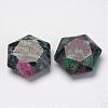 Natural Ruby in Zoisite Pendants G-P264-04-2