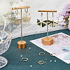 20Pcs Rectangle Brass Stud Earrings Findings DIY-CN0002-92-4