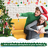 DIY Christmas Snowman Wood Pendant Decoration Making Kit DIY-GA0006-47-6