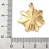 316 Stainless Steel Rhinestone Pendants STAS-K258-39E-G-3