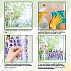 Self-Adhesive Electrostatic PVC Window Sticker DIY-WH0457-010-3