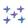 Ion Plating(IP) 201 Stainless Steel Pendants STAS-N098-099M-2