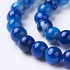 Natural Agate Beads Strands G-G754-07-6mm-3