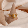 304 Stainless Steel Finger Rings for Women FS-WG654F2-03-1