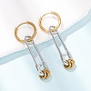 304 Stainless Steel Hoop Earrings for Women SA-CBA7B26-03GP-01-1