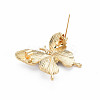 Butterfly Enamel Pin JEWB-N007-024-FF-5