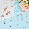 72Pcs 8 Style 304 Stainless Steel Leverback Earring Findings STAS-SC0007-57-4