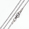 304 Stainless Steel Ball Chain Necklaces X-STAS-G083-34P-1