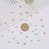 300Pcs 10 Styles Barrel Plating Alloy Beads FIND-DC0002-88-4